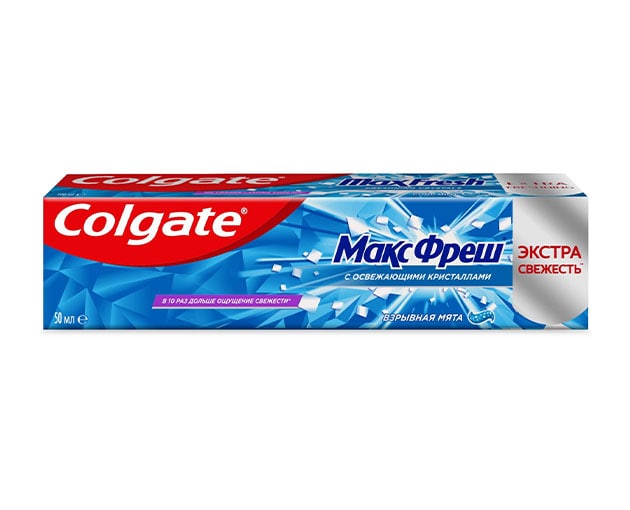 Colgate კბილის პასტა MaxFresh ლურჯი პიტნა 150მლ