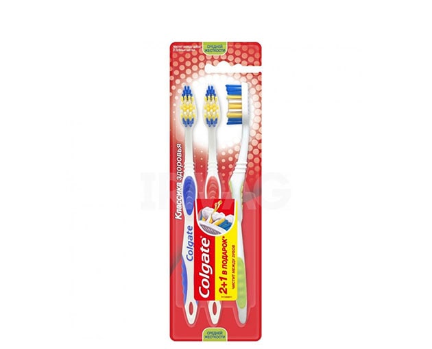 Colgate Classic toothbrush 2+1