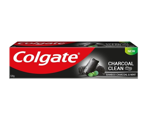 Colgate Toothpaste Charcoal Clean whitening with mint and charcoal 120g