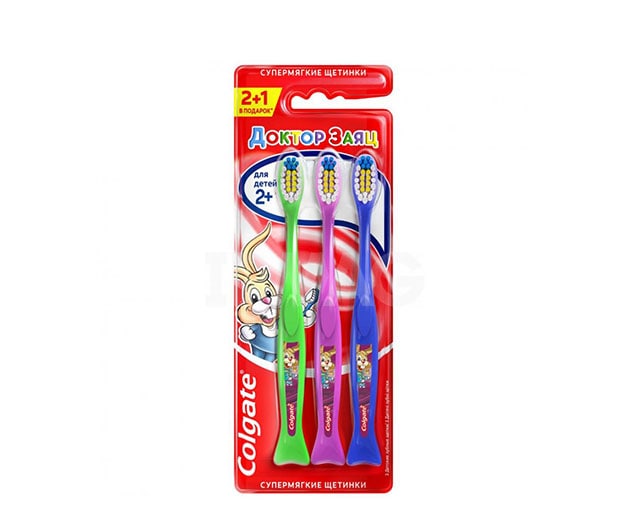Colgate toothbrush children 2+1