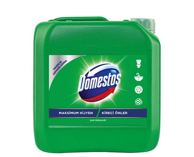 DOMESTOS უნივერსალური სადეზინფექციო სითხე ფიჭვი 3.2 ლ