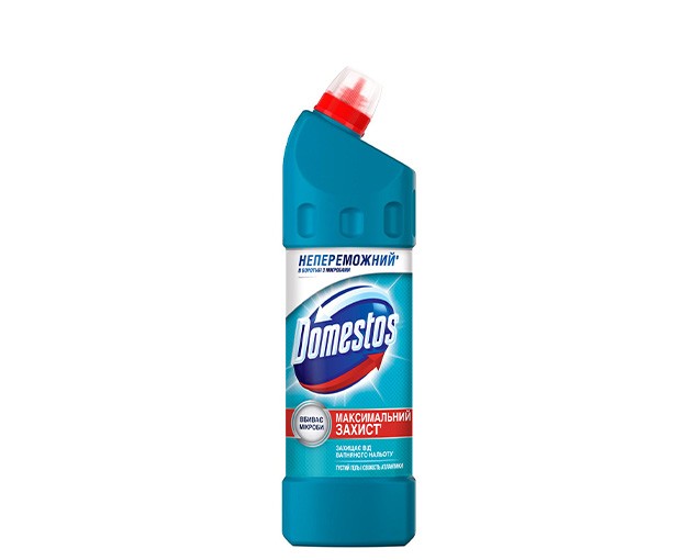 DOMESTOS მათეთრებელი საშუალება ცისფერი 1 ლიტრი