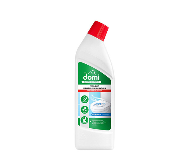 Domi bathroom cleaner gel freshness 1L