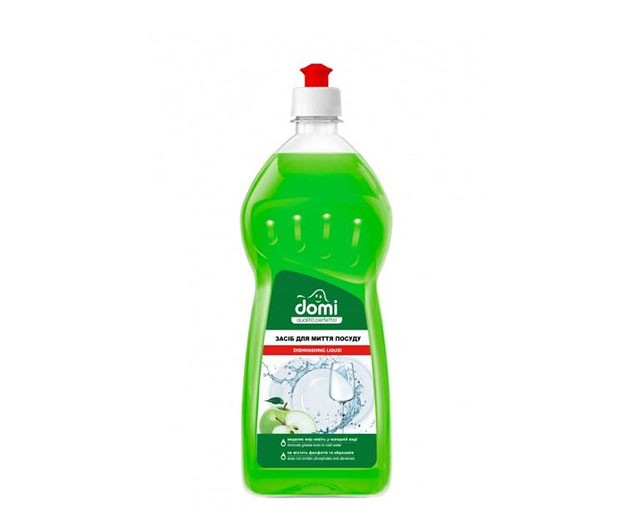 Domi dishwashing liquid apple 1L