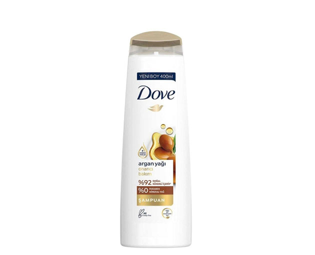 Dove შამპუნი არგანი აღმდგენი 400მლ