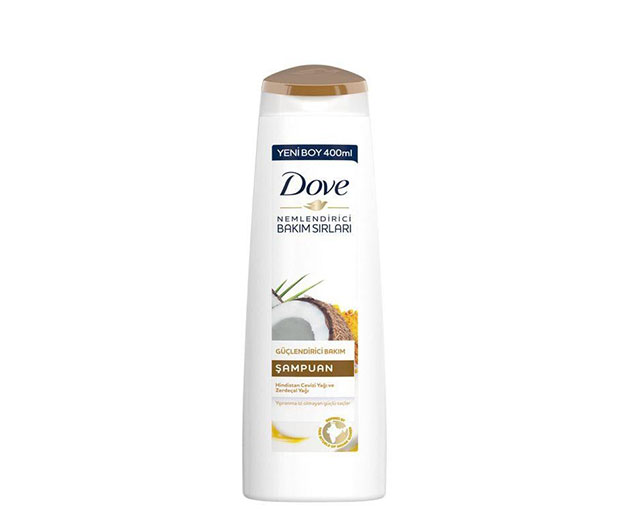 Dove შამპუნი ქოქოსი გამაძლიერებელი 400მლ