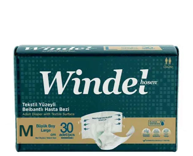 WINDELHOSEN M საფენი მოზრდილთათვის 30 ცალიანი