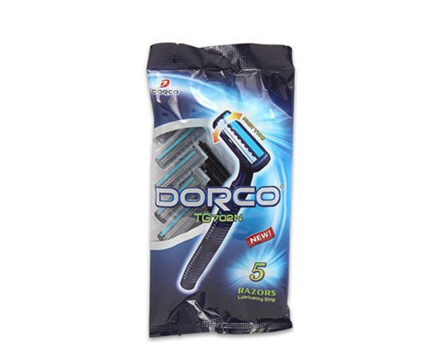 Dorco მამაკაცის ერთჯერადი საპარსი 2 პირიანი