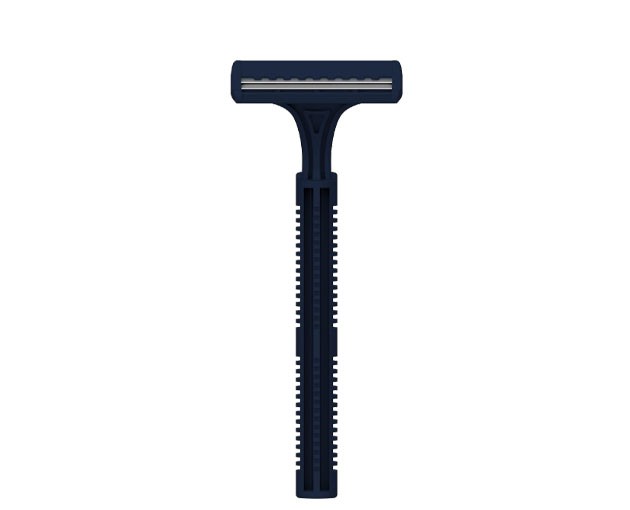 Dorco men's disposable razor with 2 blades