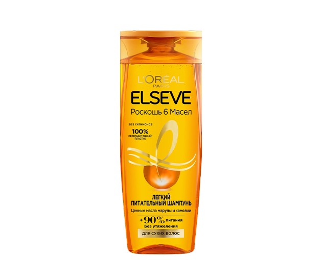 Elseve 6 Oils Hair Nourishing Shampoo 400 ml