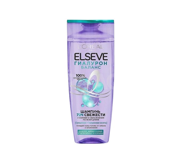 ELSEVE shampoo for oily hair with hyaluronic acid 400 ml