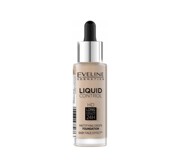 Eveline Liquid matte tonal base LIGHT VANILLA  015