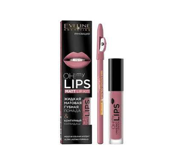 EVELINE Matt lipstick and pencil N9