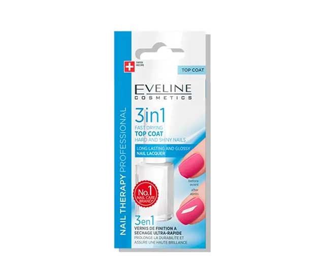 EVELINE Nail polish dryer and top coat