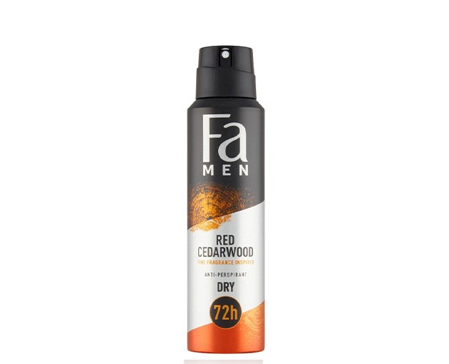 FA Antiperspirant red hearth for men 150ml