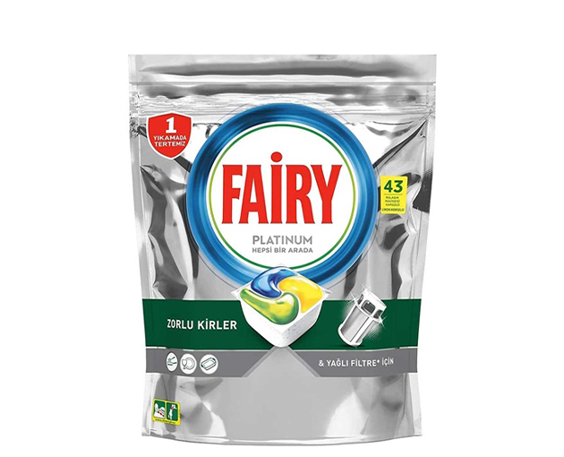 FAIRY Platinum Dishwasher Tablets 43 pieces