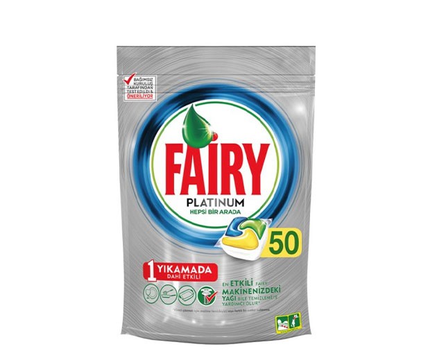 FAIRY Platinum Dishwasher Tablets 50 pieces