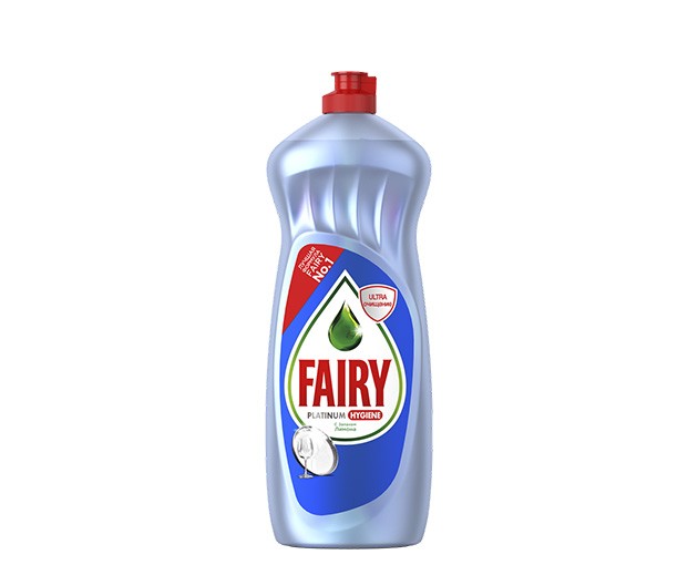 Fairy Platinum Dishwashing Liquid Lemon and Lime 1000ml