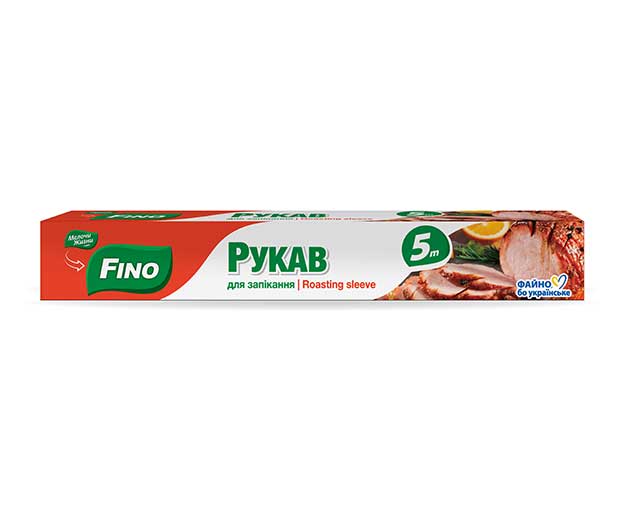 FINO ხორცის შესაწვავი/გამოსაცხობი პარკი კლიფსით 5მ