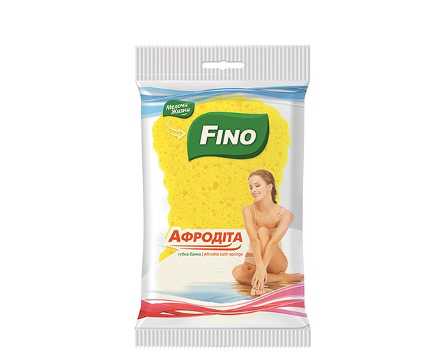 FINO bath sponge with massager Aphrodite 1pc