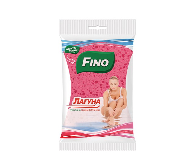 FINO bath sponge with massager Laguna 1pc