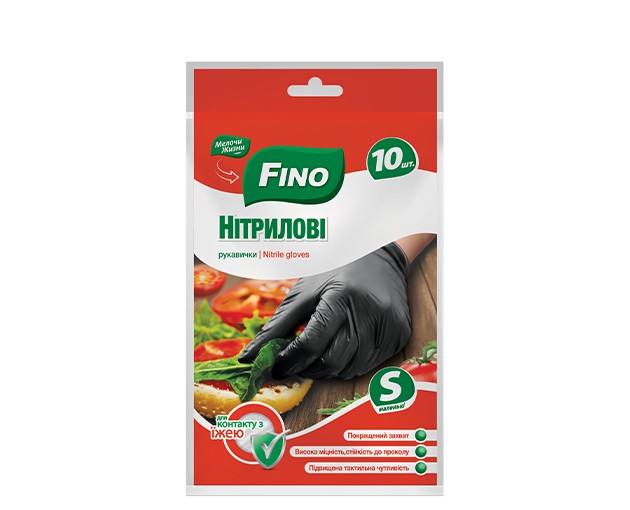 FINO universal disposable glove S 10pcs