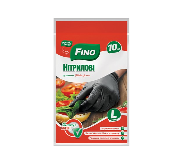 FINO universal disposable glove L 10pcs