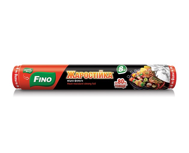 FINO Aluminium foil heat resistant 8m