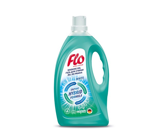 FLO Washing gel WHITE 2L