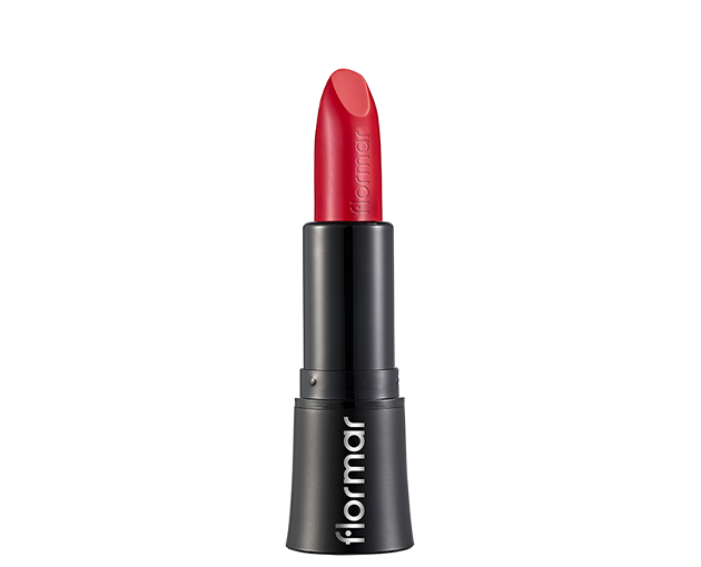 Flormar მქრქალი ტუჩსაცხი 206 Red luxury