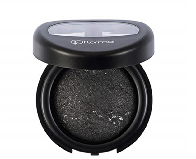 Flormar თვალის ჩრდილი დაიმონდი 02 Black Glitters