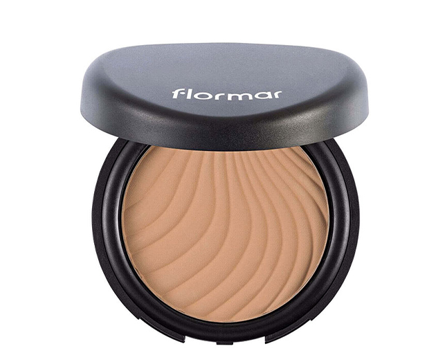 Flormar medium soft peach პუდრი კომფაქტ 092