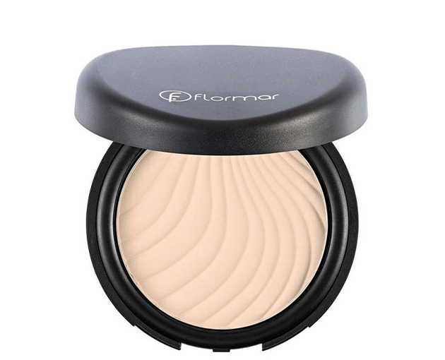 Flormar light porcelain beige პუდრი კომფაქტ 095