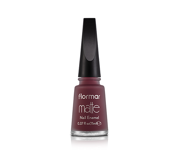 Flormar მქრქალი ლაქი 58 Cool plum 