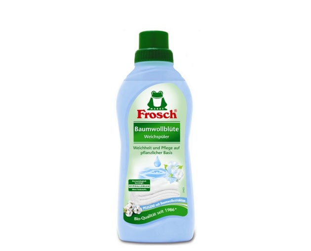 Frosch სარეცხის დამარბილებელი ბამბის ყვავილი 750მლ