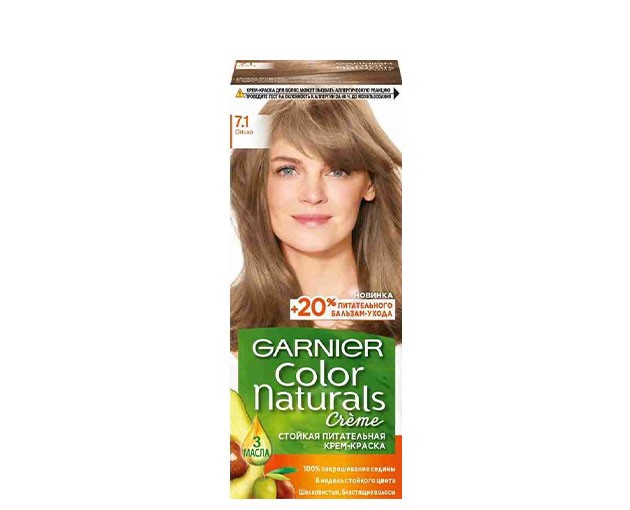 Garnier Naturals თმის საღებავი N7.1