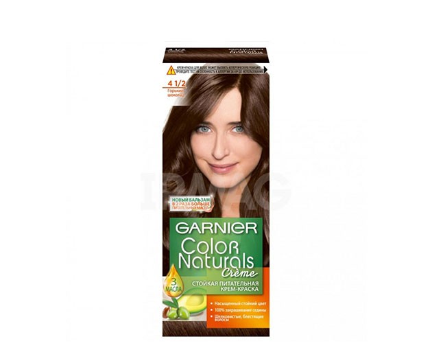 Garnier Naturals თმის საღებავი N4.1/2