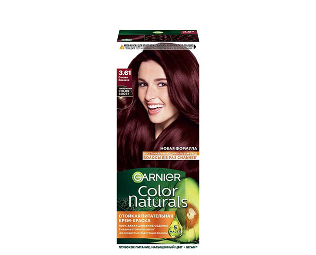 Garnier Naturals თმის საღებავი N3.61