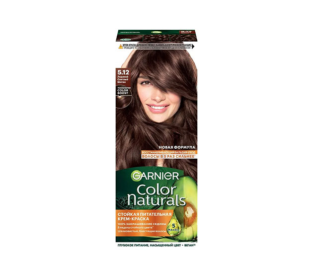 Garnier Naturals თმის საღებავი N5.12