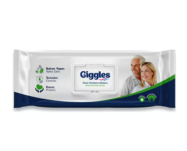 GIGGLES Adult Wet Wipes 50 pcs