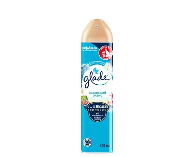 Glade ჰაერის გამწმენდი ოკეანის ოაზისი 300მლ
