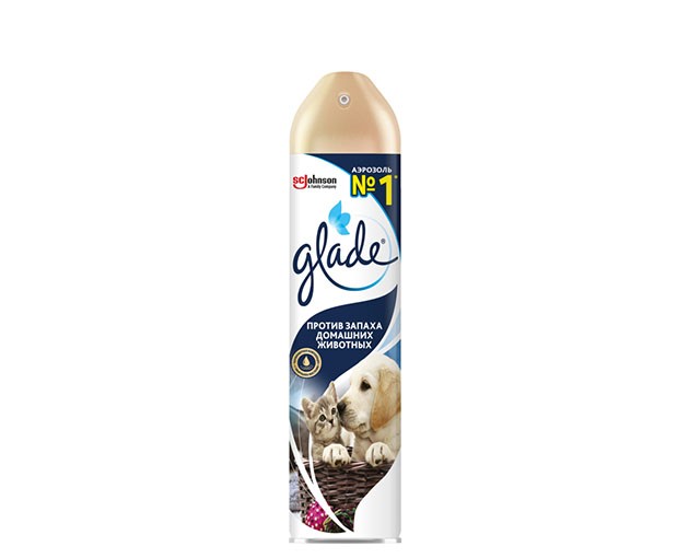 Glade ჰაერის გამწმენდი შინაური ცხოველების 300მლ