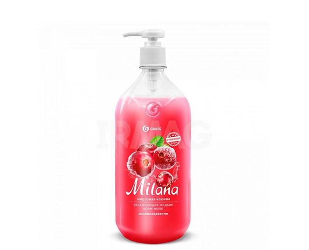 Grass moisturizing liquid soap Milana cherry 500ml