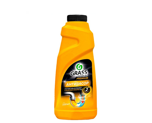 Grass DIGGER drain cleaning gel with chlorine 500 ML