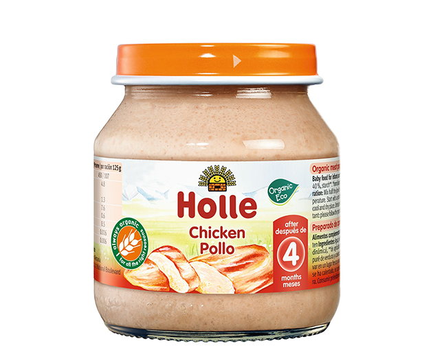 Holle ორგანული ქათმის პიურე
