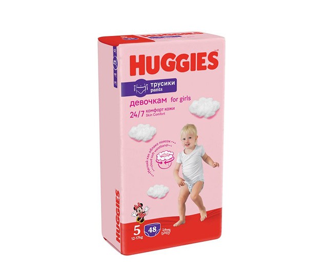 HUGGIES N5 ბავშვის ტრუსი ულტრა კომფორტი 12-17კგ