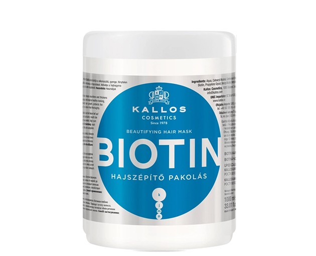 KALLOS mask with biotin 1000 ml