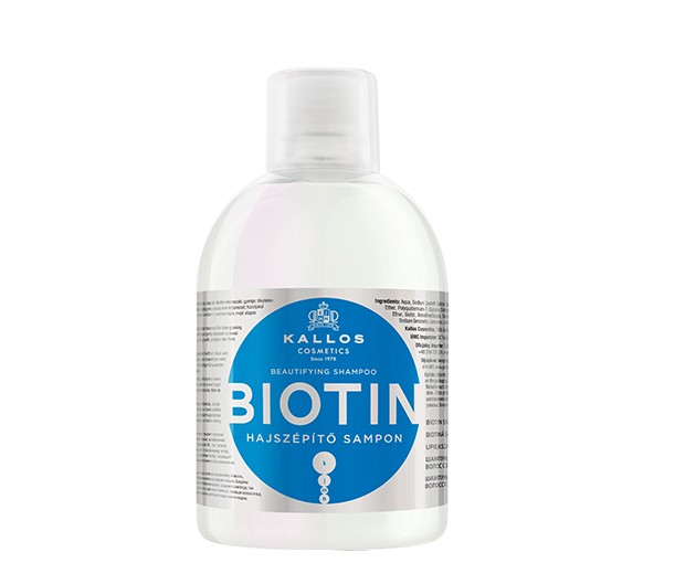 KALLOS shampoo with biotin 1000 ml