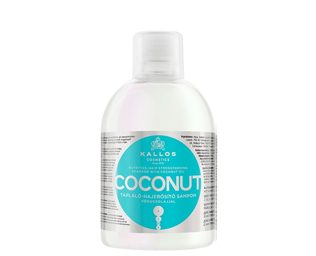 KALLOS shampoo with coconut oil 1000 ml