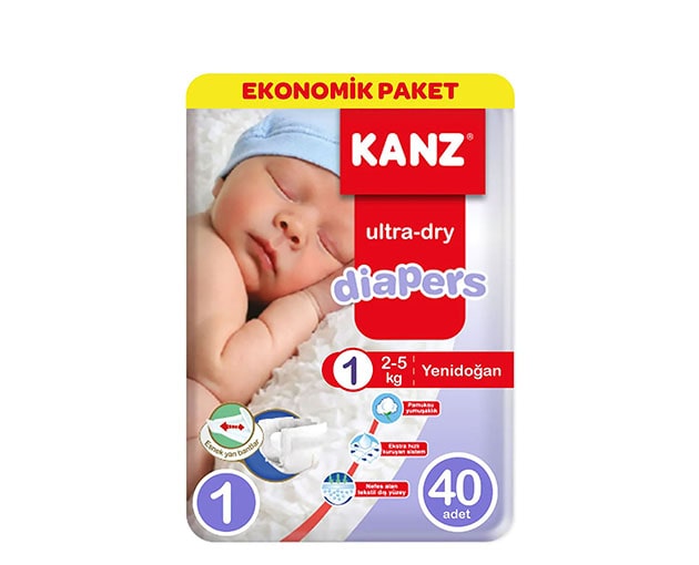 KANZ N1 ბავშვის საფენი 2-5კგ